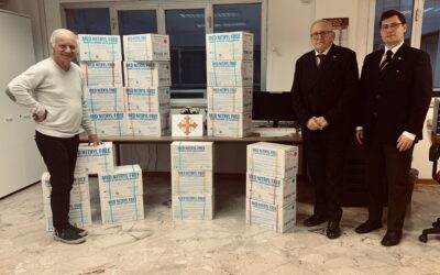 Donazione di presidi sanitari dall’Ordine Costantiniano di San Giorgio